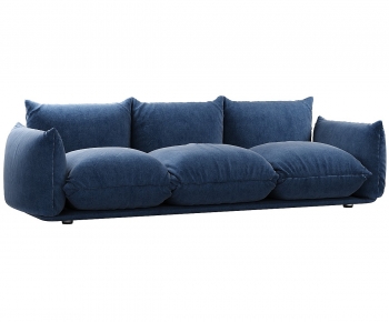 Modern Three-seat Sofa-ID:650904891