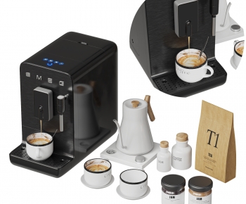 Modern Kitchen Electric Coffee Machine-ID:371025099