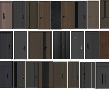 Modern Entrance Door-ID:741612912