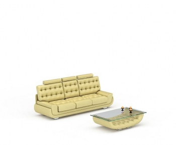 Modern Three-seat Sofa-ID:333450084
