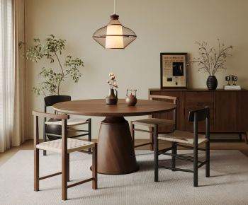 Modern Dining Table And Chairs-ID:533973938