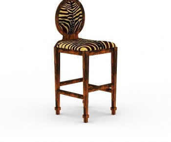 Simple European Style Bar Chair-ID:946966899