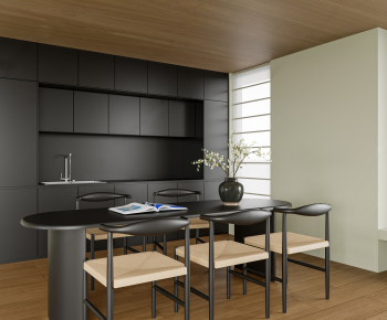 Modern Dining Room-ID:870116009