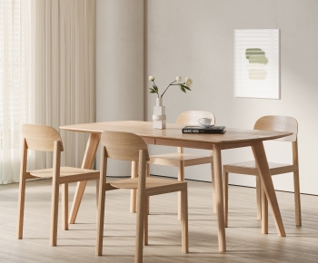 Modern Dining Table And Chairs-ID:861409908