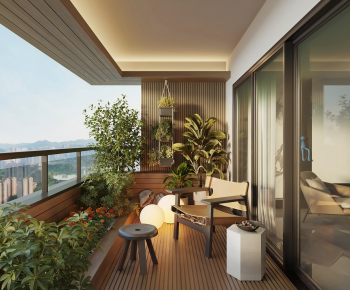 Modern Leisure Balcony-ID:231301071