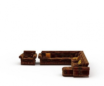 European Style Corner Sofa-ID:676397098