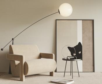 Modern Single Sofa-ID:476980227