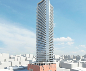 Modern Appearance Of Commercial Building-ID:360057127