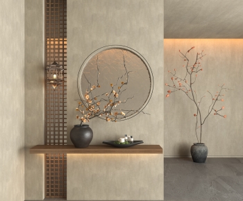 New Chinese Style Hallway-ID:166774994