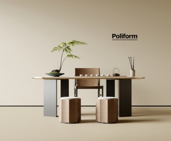 Modern Tea Tables And Chairs-ID:784226898