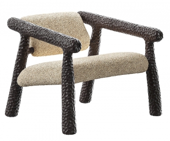 Wabi-sabi Style Lounge Chair-ID:437817101