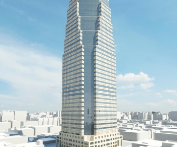 Modern Appearance Of Commercial Building-ID:962013016