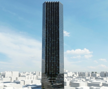 Modern Appearance Of Commercial Building-ID:181206947