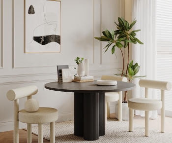 Modern Dining Table And Chairs-ID:875852114