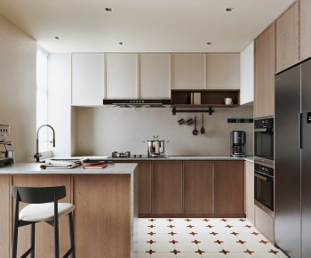 Modern Open Kitchen-ID:748174913