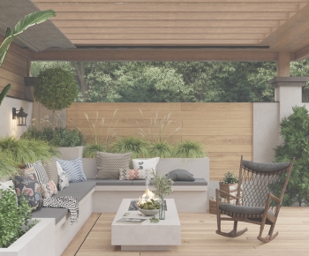 Modern Courtyard/landscape-ID:492536076