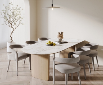 Modern Dining Table And Chairs-ID:763005024