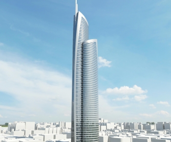 Modern Appearance Of Commercial Building-ID:323956971