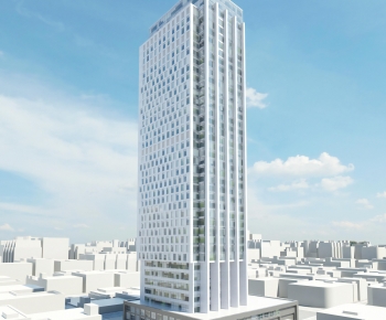 Modern Appearance Of Commercial Building-ID:275791883