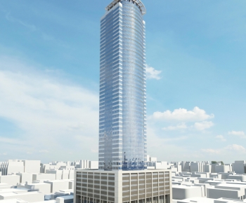 Modern Appearance Of Commercial Building-ID:865039116