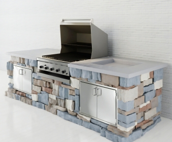 Modern Kitchen Electric Gas Range-ID:520838026