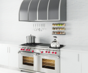 Modern Kitchen Electric Gas Range-ID:215935957