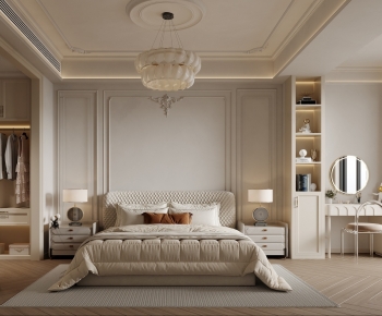 French Style Bedroom-ID:860347995