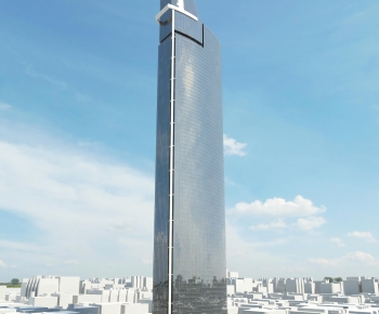 Modern Appearance Of Commercial Building-ID:461163041