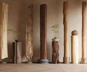Wabi-sabi Style Column-ID:769998071