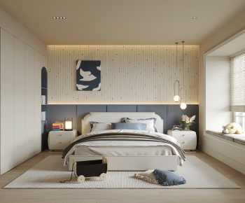 Modern Boy's Room And Son's Room-ID:992939559