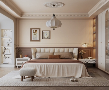 French Style Bedroom-ID:848550835