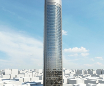 Modern Appearance Of Commercial Building-ID:562717919