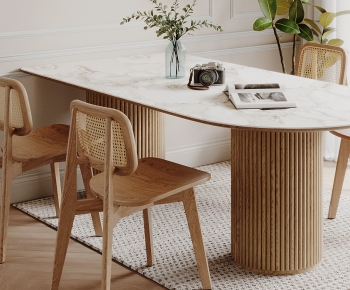 Modern Dining Table And Chairs-ID:101740412