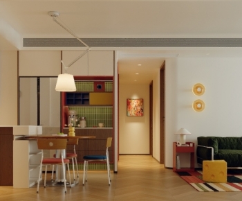 Modern A Living Room-ID:619713075