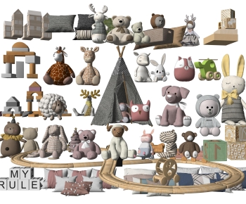 Modern Stuffed Toy-ID:872608901