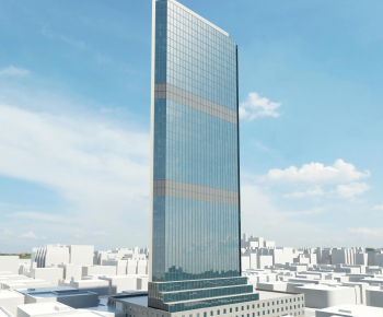 Modern Appearance Of Commercial Building-ID:139050018