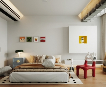 Modern Bedroom-ID:718648917