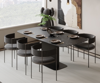 Modern Dining Table And Chairs-ID:620812892