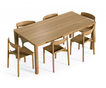 Nordic Style Dining Table And Chairs-ID:472471003