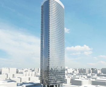 Modern Appearance Of Commercial Building-ID:574306014