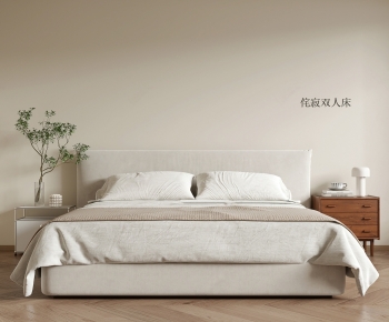 Modern Double Bed-ID:113399021