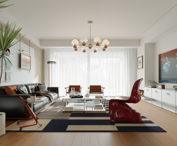 Modern A Living Room-ID:465105065