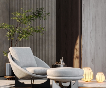 Modern Single Sofa-ID:596416958