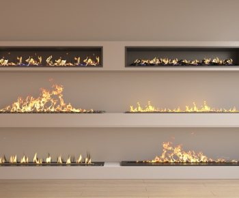 Modern Electronic Fireplace-ID:706553947