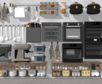 Modern Electric Kitchen Appliances-ID:283907891