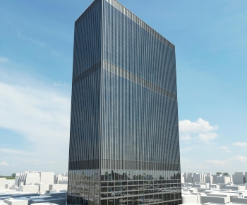 Modern Appearance Of Commercial Building-ID:451515915