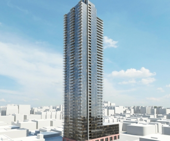 Modern Appearance Of Commercial Building-ID:525219438