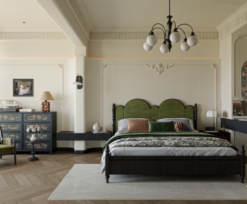 French Style Bedroom-ID:258953097