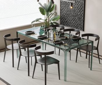 Modern Dining Table And Chairs-ID:947530378