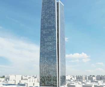 Modern Appearance Of Commercial Building-ID:790688998